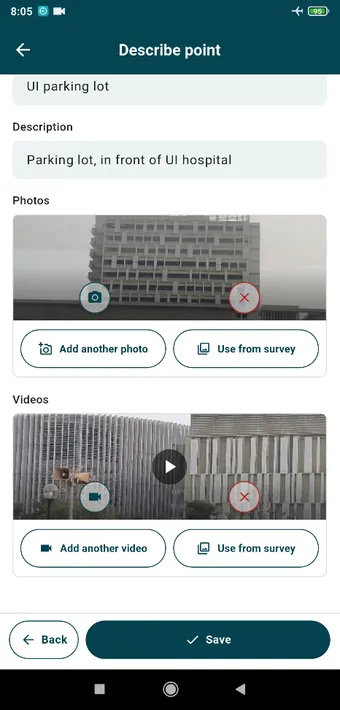 &hellip;and a video added the same way. Use from survey picks from the photos and videos already captured on this survey.
